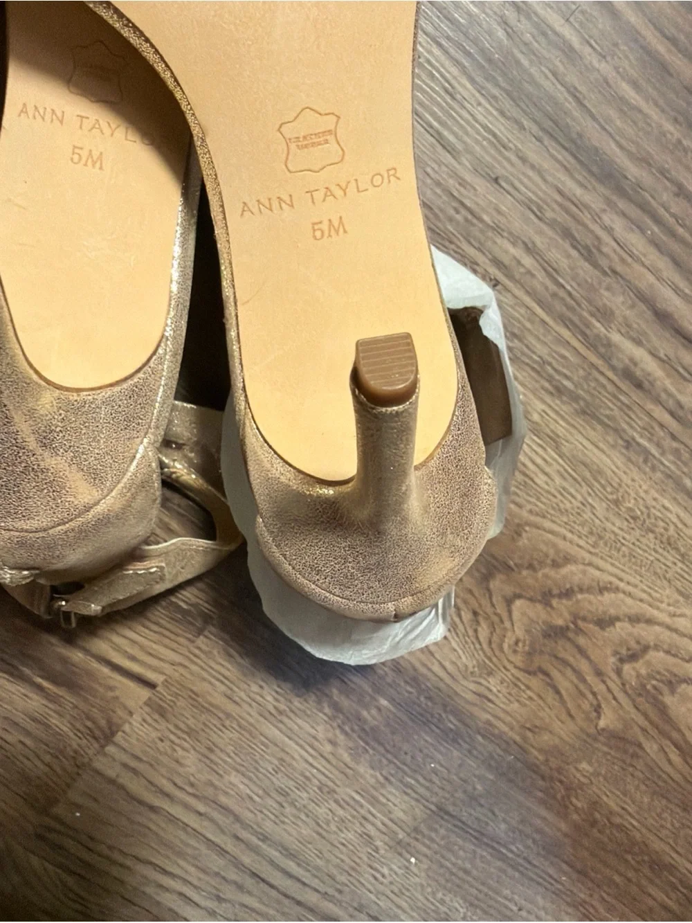 Ann Taylor elegant gold